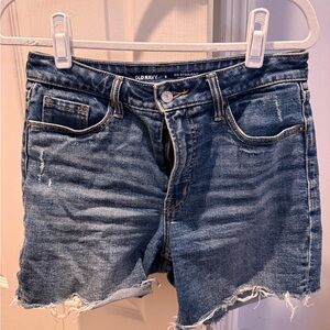 Old Navy OG Straight High-Rise Jeans - Dark Blue Wash